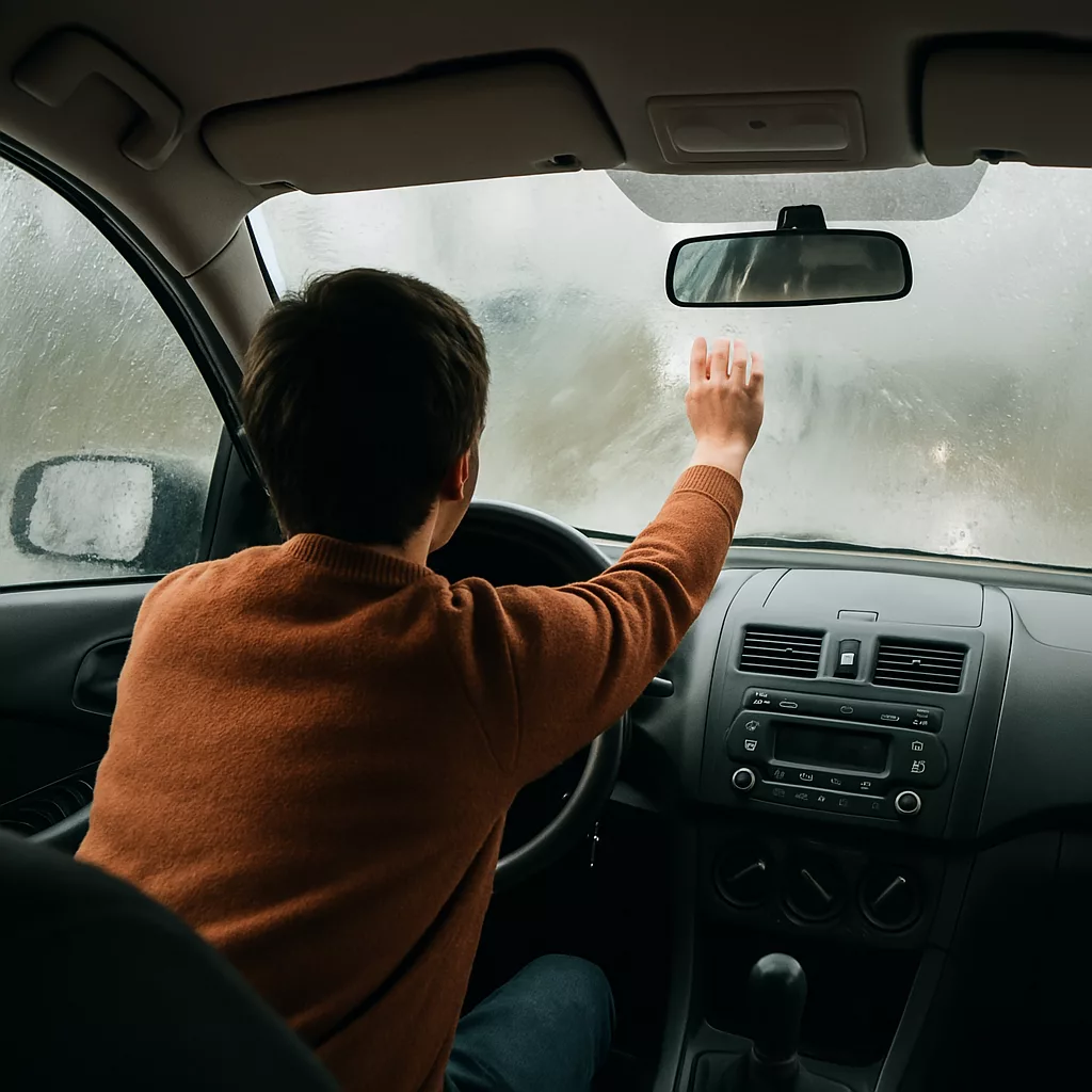 Cómo evitar que los vidrios del auto se empañen Meta Descripción: Descubre técnicas efectivas para evitar que los vidrios del auto se empañen. Combate la condensación con soluciones prácticas y mejora tu seguridad al volante. ¡Conoce los métodos infalibles aquí! ¿Te ha sorprendido la niebla en los cristales al arrancar el coche? **Cómo evitar que los vidrios del auto se empañen** es una preocupación clave para el 78% de conductores en climas húmedos. Esta condensación reduce visibilidad y aumenta riesgos, especialmente con cambios bruscos de temperatura entre exterior e interior. Aprender a controlarlo transformará tus viajes matutinos.Combate la condensación con estas soluciones prácticas Activa el aire acondicionado aunque no haga calor: deshumidifica el aire al instante Usa el modo "defrost" + recirculación durante primeros 2 minutos Limpia periódicamente los **vidrios empañados** por dentro con vinagre (evita químicos grasos) Coloca una media con arena de gato debajo del asiento (absorbe humedad ambiental) Verifica el filtro de habitáculo: si está obstruido, empeora la condensación Ventilación estratégica contra la condensación TécnicaBeneficio concreto Abrir ventanas 1 cm antes de estacionarEquilibra temperatura interior/exterior Usar deshumidificadores portátilesReduce 40% humedad ambiental nocturna Secar alfombras después de lluviaElimina focos de humedad oculta Revisar sellos de puertasPreviene filtraciones que elevan humedad ¿Por qué se empañan más los cristales en invierno? La física es clara: el aire caliente retiene más humedad que el frío. Al entrar al auto con ropa mojada o respirar, liberamos vapor que al tocar los **cristales empañados** fríos, condensa. Cada ocupante añade hasta 40 ml/hora de humedad al ambiente. La diferencia clave está en el origen: el empañamiento interior requiere deshumidificación (AC/ventilación), mientras el exterior se combate con limpiaparabrisas y tratamiento hidrofóbico. Nunca uses la mano para limpiar: la grasa empeora la condensación creando microfilms.Conducción segura comienza con cristales claros Dominar **cómo evitar que los vidrios del auto se empañen** elimina un factor de riesgo en carretera. Recuerda: el AC es tu mejor aliado, y 2 minutos de ventilación preventiva ahorran minutos de visibilidad comprometida. ¿Listo para probar estos métodos? Tu próxima mañana de invierno te lo agradecerá. Slug: evitar-vidrios-auto-empanen Imagen Destacada: - Nombre: imagen-destacada.jpg - Texto ALT: "Prevención de vidrios empañados en auto mediante ventilación adecuada - solución condensación cristales" Densidad Keywords: Principal: 1.1%, Secundarias: 0.8% Schema Recomendado: HowTo